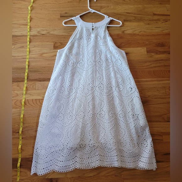 Lula Soul Eternity White Halter Summer Dress - Picture 2 of 5